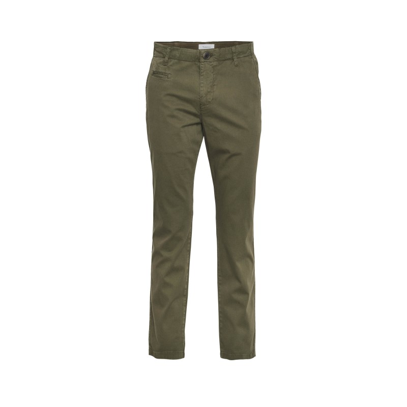 Knowledge Chuck Regular Chino Pant Forst Night lengte 32