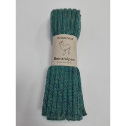 De Colores Beinstulpen 100% Baby-Alpaca türkis mel.