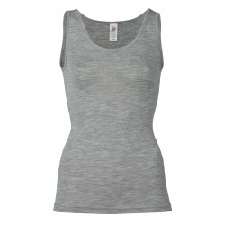 Engel Ladies' Sleeveless Shirt light grey melange