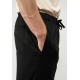 Melawear Shorts with Elastic Waistband MOHIT black