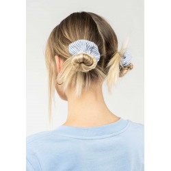 Melawear Scrunchie AJITHA blue stripes