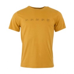 Munoman T-shirt Arne peleton mustard