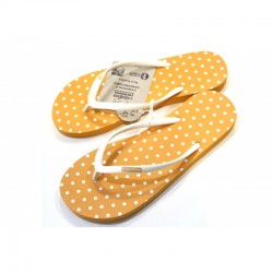 Hippobloo Kyoto femme Orange Polka Dot Coconut