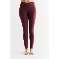ALBERO Damen Leggings aubergine