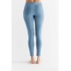 ALBERO Damen Leggings denimblau