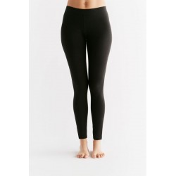 Leela Cotton Damen Leggings schwarz