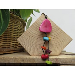 La Tagua Tajira fuchsia multicolour