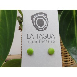 La Tagua Topo groen  Tagua, zilver 925