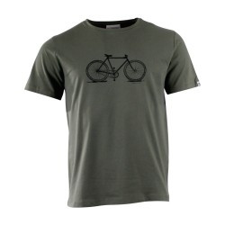 Munoman T-Shirt Arne Bike seagreen