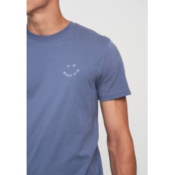 Recolution T-Shirt Agave Smiley denim blue