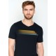 Greenbomb Bike Triple Stripes ( peak/gots) black