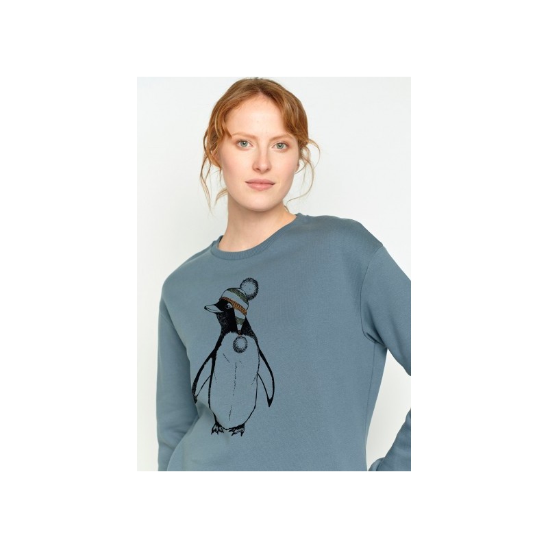 Greenbomb Animal Penguine cap thunder grey