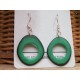 La Tagua Doniret donkergroen Tagua, zilver 925