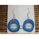 La Tagua Doniret blauw Tagua, zilver 925