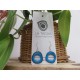 La Tagua Doniret blauw Tagua, zilver 925