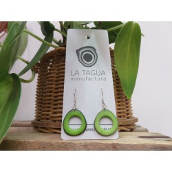 La Tagua Doniret groen Tagua, zilver 925