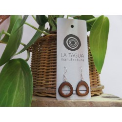 La Tagua Doniret bruin Tagua, zilver 925