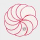 Imse Vimse Cleansing Pads Pink Stitches