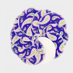 Imse Vimse Cleansing Pads per 10 Purple Paisley