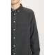 Knowledge Double layer checkered custom fit shirt Forrest Night