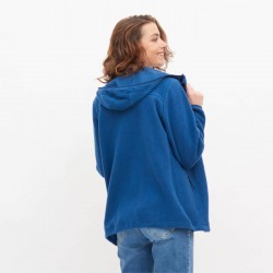 Living Crafts Neyla Fleece-Jacke nordic fjord
