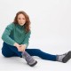 Living Crafts Nikita Fleece-Troyer silver pine