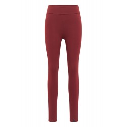 Tranquillo Jersey Leggings dark red