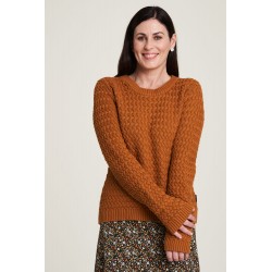 Tranquillo Warm Knitted Sweater ginger