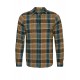 Greenbomb Rampant Forest Shirt Ginger Check