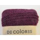 De Colores Pulswärmer 100% Baby-Alpaca aubergine