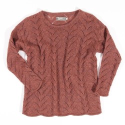 Flomax Ajour OS Pullover Sina rosenholz