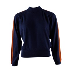 Chills & Fever Sweater Romy Peacoat