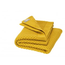Disana Honeycomb Blanket 135x200cm curry