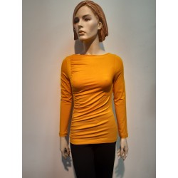 Bamboo Belgium T-shirt wrinkle Yellow Gold