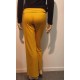 Bamboo Belgium Trouser high belt and high waist Yellow Gold