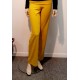 Bamboo Belgium Trouser high belt and high waist Yellow Gold