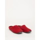 Magicfelt Vilten Pantoffel rubin