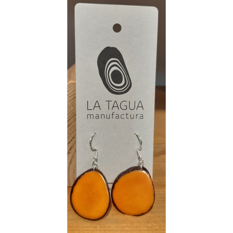 La Tagua Carlaret oranje silber 925