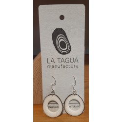 La Tagua Doniret wit Tagua, zilver 925