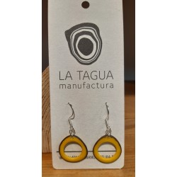 La Tagua Doniret geel Tagua, zilver 925