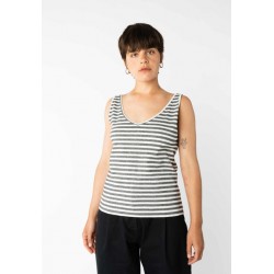 Melawear Top Pina thin stripes