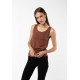 Melawear Tanktop Vanita mahogany