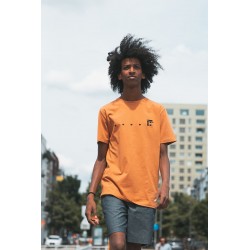 Munoman T-Shirt Arne Coffee Hazel