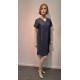 Madness Kleid mit Taschen dark denim