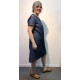 Madness Kleid mit Taschen dark denim