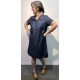Madness Kleid mit Taschen dark denim