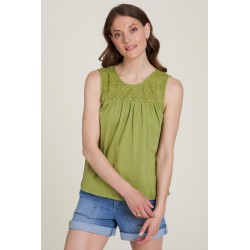 Tranquillo Top with lace details babyleaf