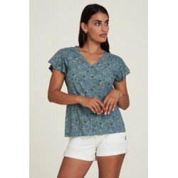Tranquillo Feminine EcoVero Blouse iris