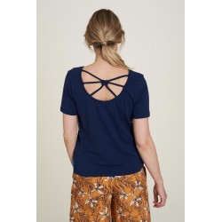 Tranquillo Shirt with back details deep navy