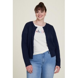 Tranquillo Feminine Kint Jacket deep navy